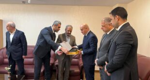 الوفد الوزاري العراقي يقدّم التعازي لقائم مقام وزير العلوم الإيراني باستشهاد ابنته جراء العدوان الصهيوني