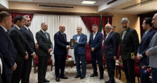 الوفد الوزاري العراقي برئاسة الدكتور حيدر عبد ضهد يلتقي وزير العلوم الإيراني ويؤكد أهمية تعزيز التعاون العلمي